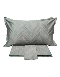 TRUSSARDI COMPLETO LENZUOLA-COPRILETTO 2 PIAZZE IN RASO -...