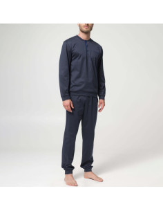 JULIPET PIGIAMA UOMO SERAFINO MANICHE LUNGHE E PANTALONE... 2