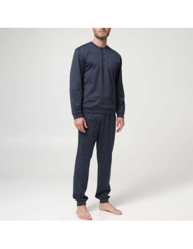 JULIPET PIGIAMA UOMO SERAFINO MANICHE LUNGHE E...