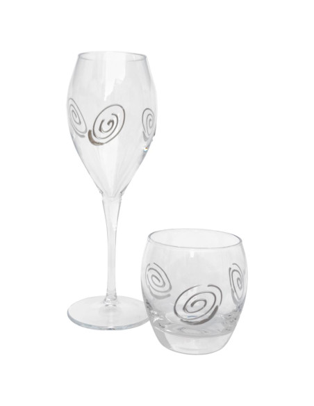 OIKO SET 12 PEZZI BICCHIERI E CALICI - KORUS by Weissestal