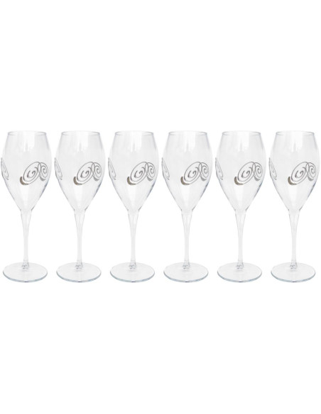 OIKO SET 12 PEZZI BICCHIERI E CALICI - KORUS by Weissestal