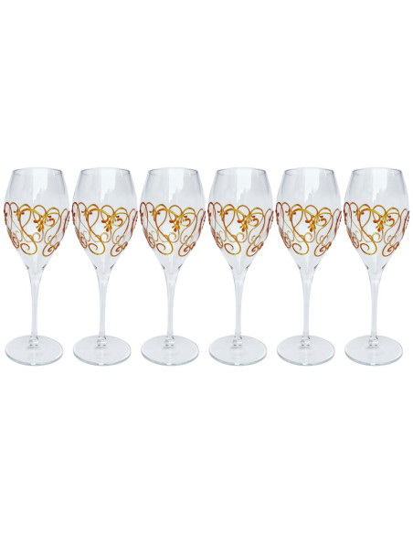 OIKO SET 12 PEZZI BICCHIERI E CALICI - YANGON by Weissestal