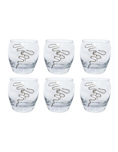 OIKO SET 6 BICCHIERI ACQUA 30 CL - BOWY by Weissestal