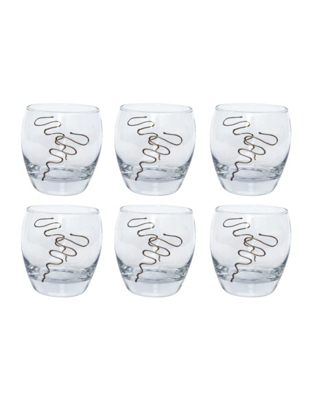 OIKO SET 6 BICCHIERI ACQUA 30 CL - BOWY by Weissestal