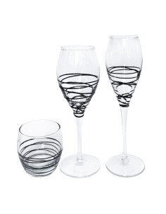 WEISSESTAL SERVIZIO 18 PEZZI CALICI & BICCHIERI - TWIST