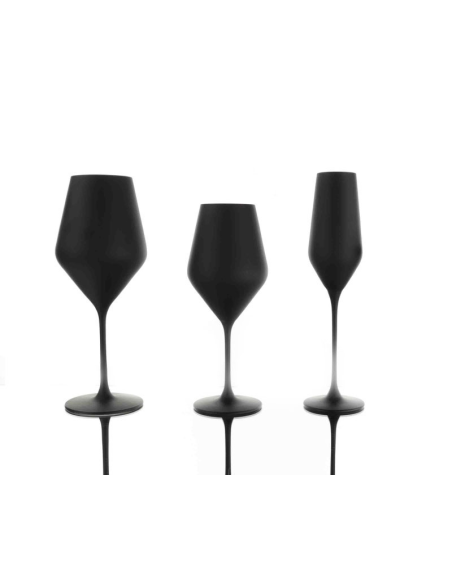 WEISSESTAL SERVIZIO CALICI 36 PEZZI - VELVET BLACK