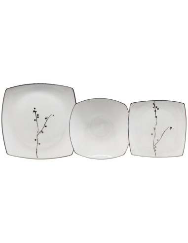 WEISSESTAL SERVIZIO PIATTI 18 PEZZI - BERRY