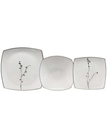 WEISSESTAL SERVIZIO PIATTI 18 PEZZI - BERRY