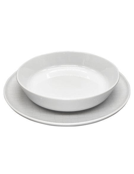 WEISSESTAL SERVIZIO PIATTI 50 PEZZI - TILE