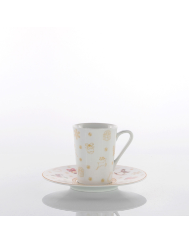 WEISSESTAL SET 2 TAZZE CAFFÈ NATALIZIE - XMAS