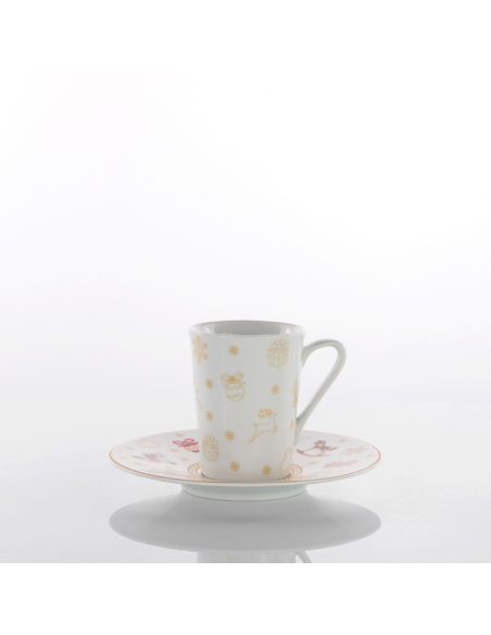 WEISSESTAL SET 2 TAZZE CAFFÈ NATALIZIE - XMAS