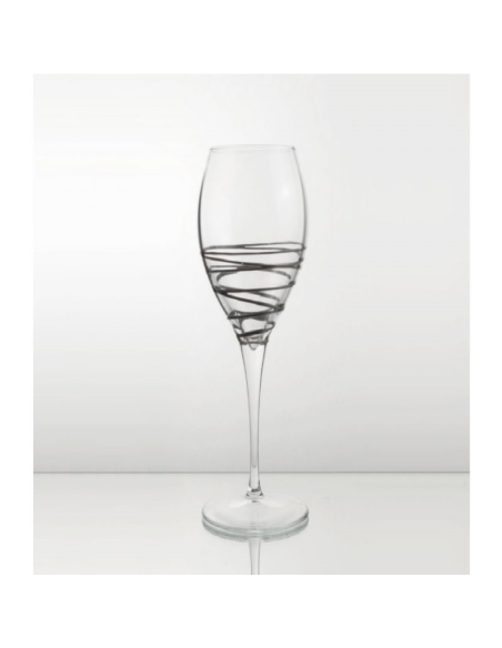 WEISSESTAL SET 6 CALICI FLUT 23 CL - TWIST