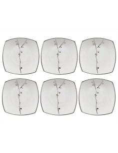 WEISSESTAL SET 6 PIATTI DOLCE Ø 16 CM - BERRY