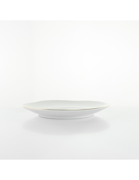 WEISSESTAL SET 6 PIATTI FRUTTA 20.5 CM - ONIX WHITE GOLD LINE