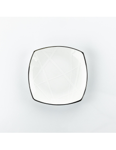 WEISSESTAL SET 6 PIATTINI DOLCE 16 CM - MIKA PLATIN