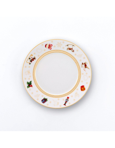 WEISSESTAL SET 6 PIATTINI PANE 16 CM - XMAS