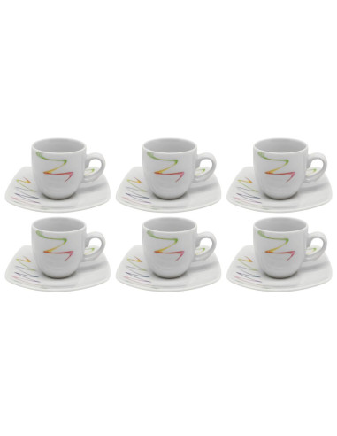 WEISSESTAL SET 6 TAZZE CAFFE' - BOWY RIO