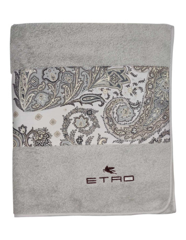 ETRO TELO DOCCIA 100 X 150 CM CON BANDA IN RASO...