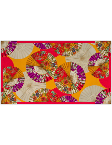 BACI MILANO TOVAGLIA STAMPATA - VENTAGLI