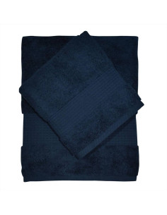 BELLORA SET 2 ASCIUGAMANI IN SPUGNA DI COTONE - FIOCCO