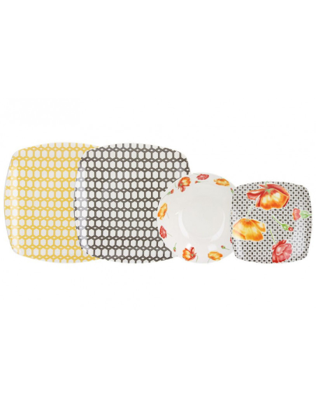 TOGNANA SERVIZIO PIATTI 18 PZ - AREA POPPIES