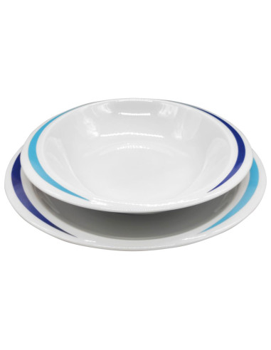 TENDENZE SERVIZIO PIATTI 48 PEZZI - VIRGO 