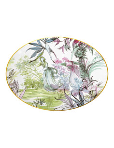 BACI MILANO PIATTO OVALE 19 X 26 CM - FIRENZE