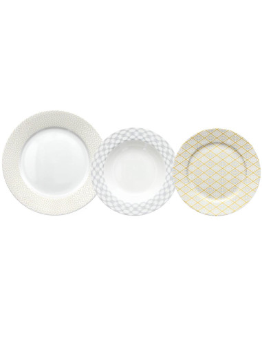 ANDREA FONTEBASSO SERVIZIO PIATTI 52 PEZZI -...