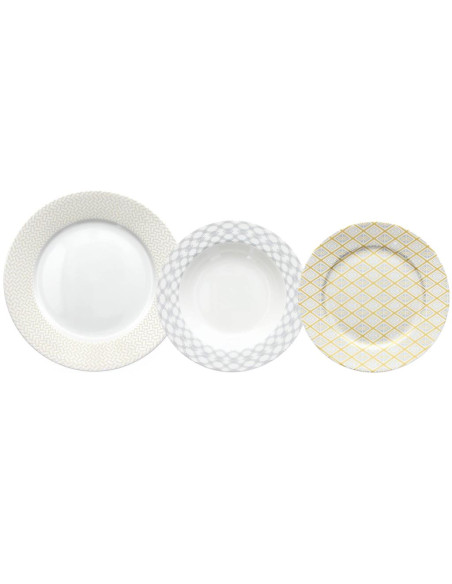 ANDREA FONTEBASSO SERVIZIO PIATTI 52 PEZZI - COSMO ARGO