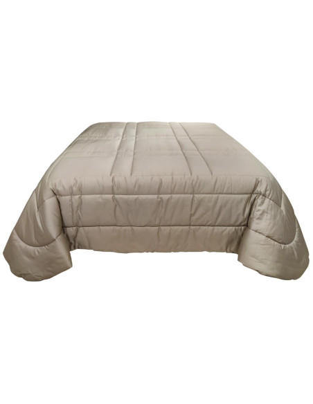 MIRABELLO TRAPUNTA MATRIMONIALE IN RASO SATEEN - GOLDEN FLOWERS