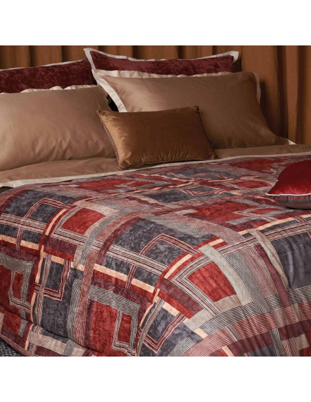 REEVER TRAPUNTA MATRIMONIALE IN CINIGLIA 270 X 260 CM - CARRÈ