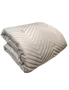 REEVER TRAPUNTA MATRIMONIALE E 2 CUSCINI ARREDO - CHEVRON