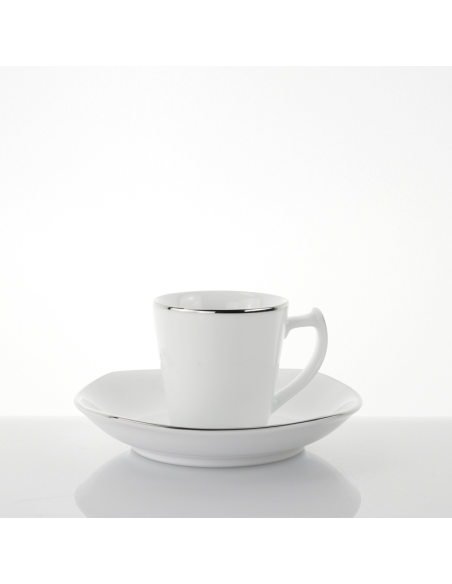WEISSESTAL SET 6 TAZZE CAFFE' - PLATINUM LINE