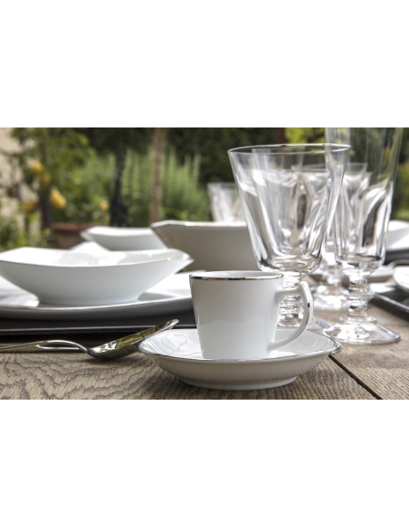 WEISSESTAL SET 6 TAZZE CAFFE' - PLATINUM LINE