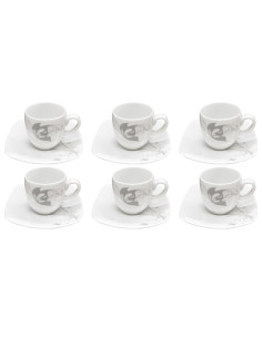 WEISSESTAL SET 6 TAZZE CAFFE CON PIATTINO - FLY