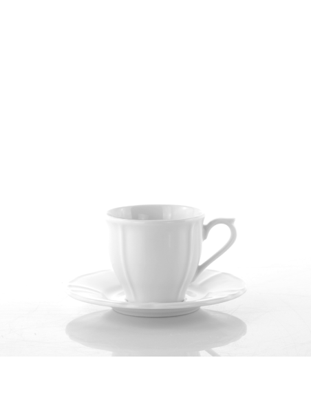 WEISSESTAL SET 6 TAZZE CAFFE CON PIATTINO - LAVINIA