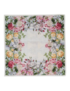 EMILY COPRITAVOLA IN GOBELIN 90 X 90 CM - ROSETUM