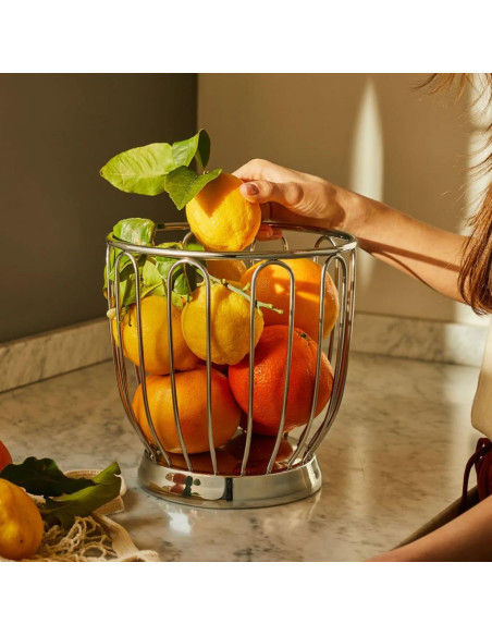 ALESSI PORTA AGRUMI Ø 22 CM IN ACCIAIO - 370 