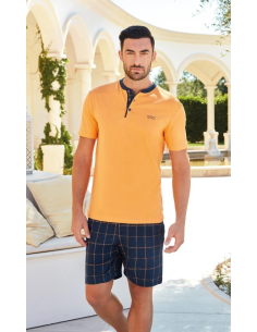 QBO PIGIAMA UOMO ESTIVO SERAFINO MEZZA MANICA E PANTALONE...