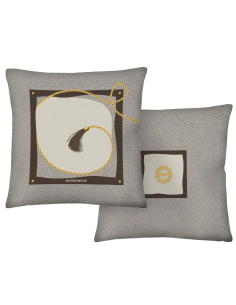 BORBONESE SET 2 CUSCINI ARREDO 45 X 45 CM IN RASO - TORINO
