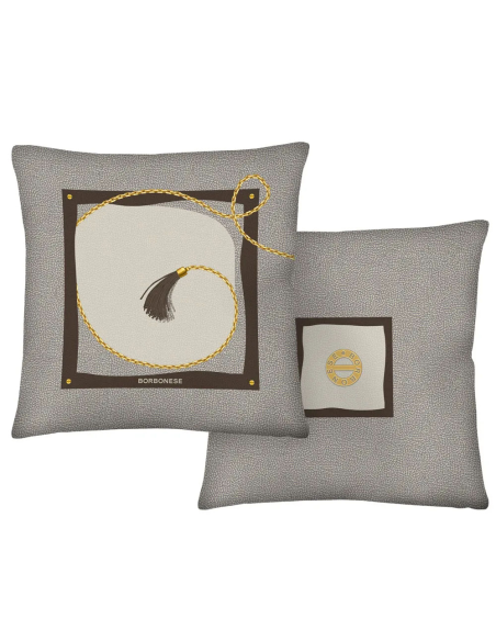 BORBONESE SET 2 CUSCINI ARREDO 45 X 45 CM IN RASO - TORINO