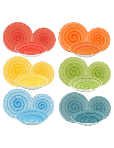 MEMENTO TABLE SERVIZIO PIATTI 18 PEZZI - VIVACE