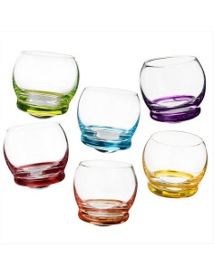 ONLYLUX SET 6 BICCHIERI LIQUORI 70 ML - TROTTOLA 