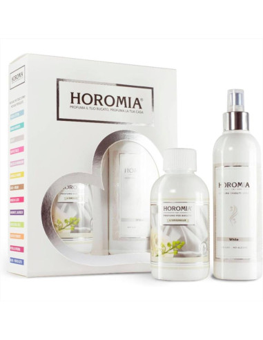 HOROMIA COFANETTO PROFUMA BUCATO 250 ML + SPRAY...