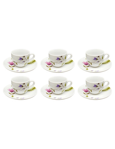 TOGNANA SET 6 TAZZE CAFFE 10 CL - OLIMPIA CARMEN