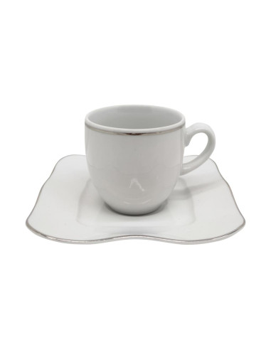 WEISSESTAL SET 6 TAZZE THE CON PIATTINI -...