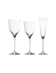 DA VINCI RCR SERVIZIO CALICI 38 PEZZI IN CRISTALLO - SABINA