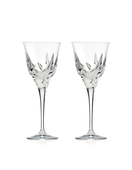 RCR DA VINCI SET 2 CALICI ACQUA 28 CL IN CRISTALLO - CETONA