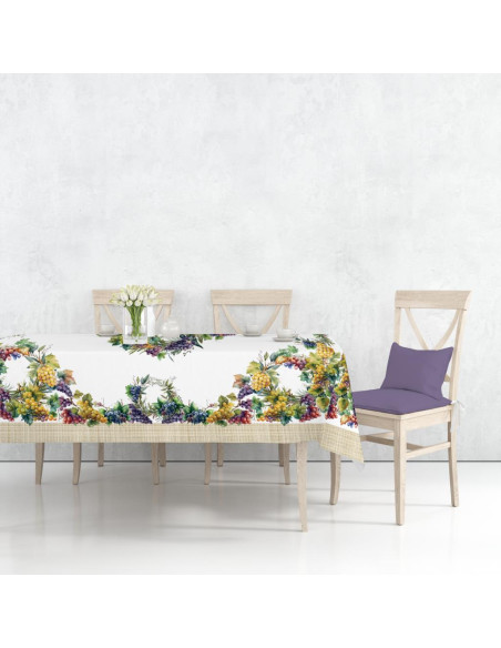 DIGITAL LAB TOVAGLIA IN PANAMA DI COTONE - FESTA DELL' UVA