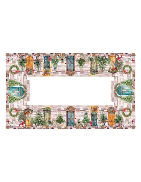 DIGITAL LAB TOVAGLIA NATALIZIA IN PANAMA DI COTONE - DOORS